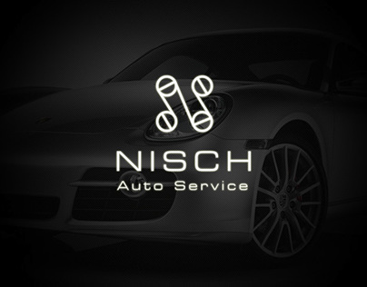 Nısch Auto Service - logo design