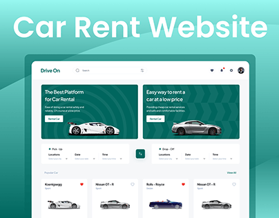 Car Rent Website