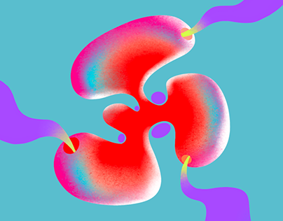 Organic Forms and Color Interactions