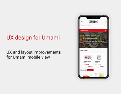 UX design for Umami
