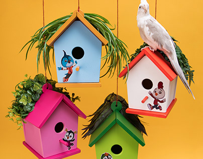 Nickelodeon - Top Wing Bird Houses