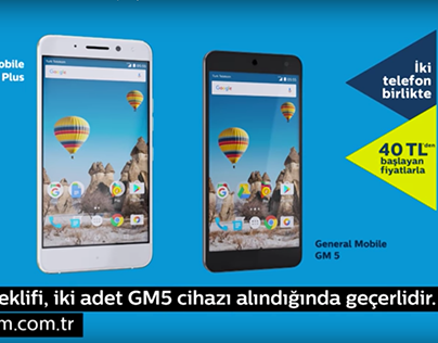 Türk Telekom General Mobile İkili Cihaz Kampanyası TVC