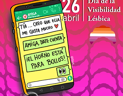 Cartel 26A - Día de la Visibilidad Lésbica