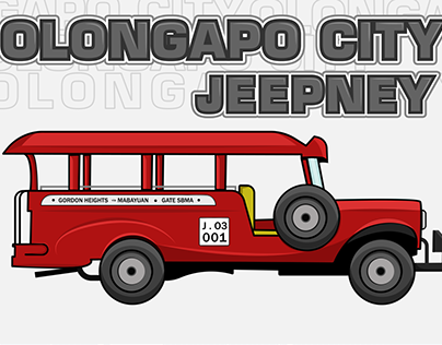 Olongapo City Jeepney Illustration
