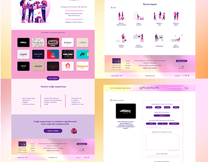 Project thumbnail - Giftcards Website Redesign