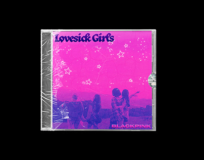 BLACKPINK Lovesick Girls - Fan Made CD
