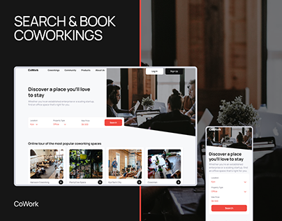COWORK - Coworking Search Service - Saas