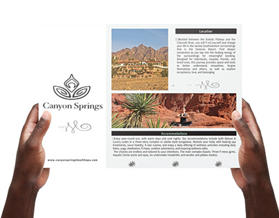 Canyon Springs Brochure