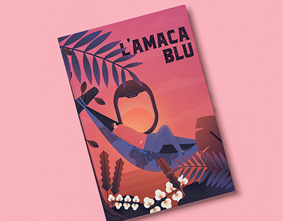 L'amaca Blu - Book Cover Illustration