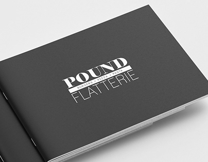 Pound x Flatterie : Re-Brand + Menu Layout