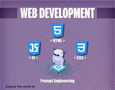 web development poster design