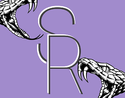 spr/sr logo designing
