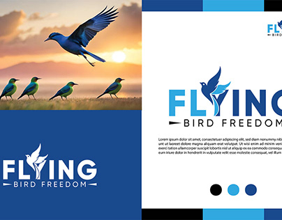 Flying Logo Design