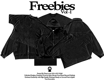 Freebies Clothing Mockup Vol.1