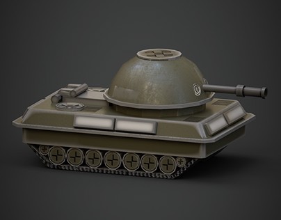 LowPoly - War Tank