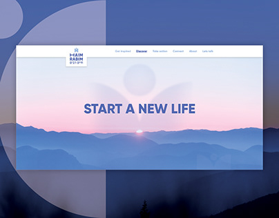 Landing page for a good life program