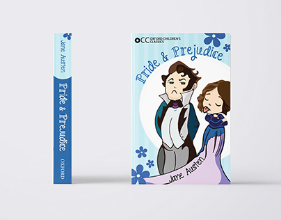 Pride & Prejudice children's book design