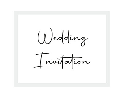 Wedding Invites Design