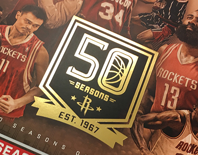 Houston Rockets 2016'17 50th Anniversary Campaign