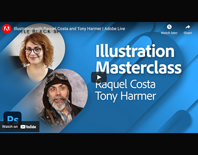 Adobe Live | Illustration Masterclass with Tony Harmer