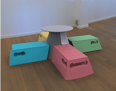 Project thumbnail - Kids modular furniture