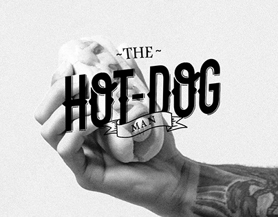 The Hot-Dog Man - branding