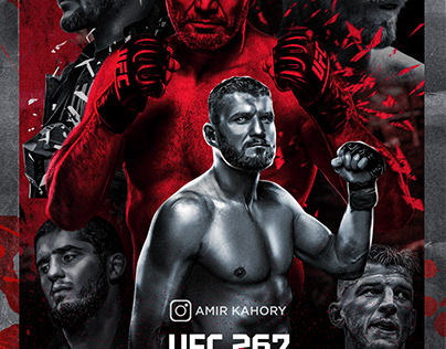 UFC 267 Posters