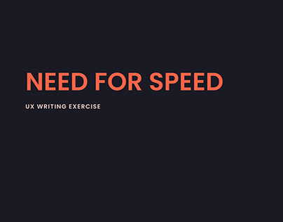 UX Writing test | Internet Speedtest | Airbase