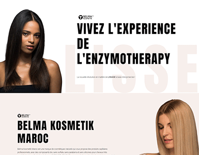 Cosmetic Website Design - Belmakosmetik