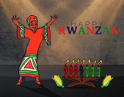 Modern Kwanzaa Principles Template | Happy Kwanzaa Wish