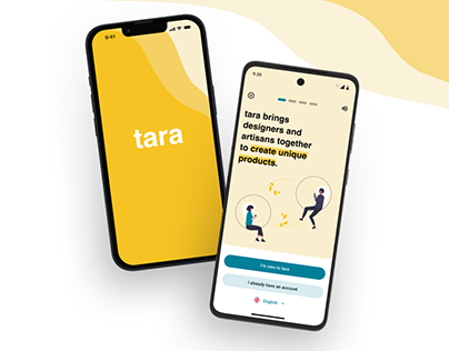 tara Social Supply Chain App - UX/UI Design
