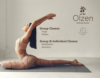 Olzen Wellness Studio branding