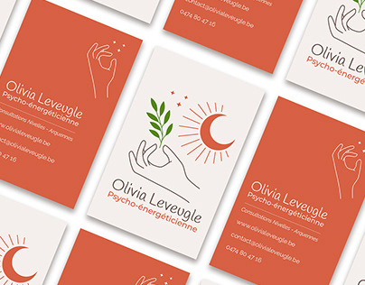 Olivia Leveugle - logo & visual identity