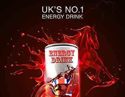 Energy drink brand design