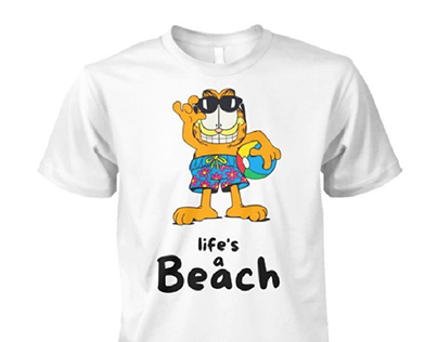 Garfield Life's a beach