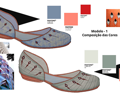 Mini coleção - Design de sapatilhas