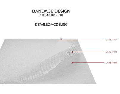 Bandage Design - 3D Modeling