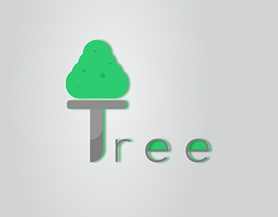 Tree Typography - Ashiouzzaman Real