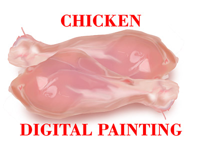 Chicken Digital Painting