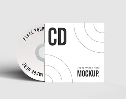 Cd Branding Mockup Free Download