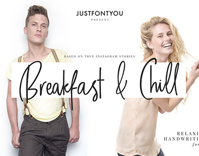 Breakfast and Chill - Casual Handwriting Font
