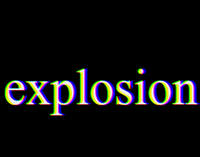 explosion after effect