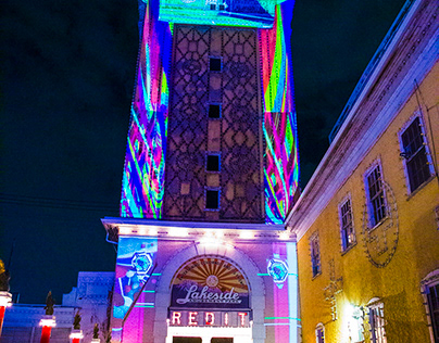 Lakeside Tower Projection Mapping