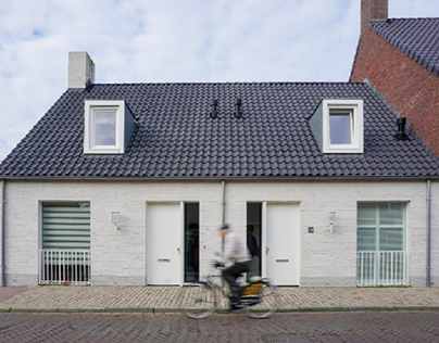 Architectuurfotografie,  Koestraat Hilvarenbeek