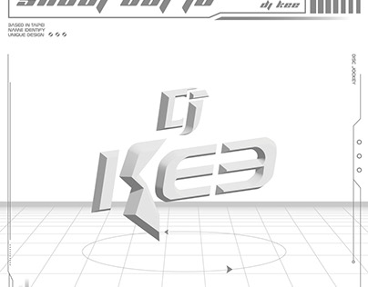 DJ Kee logo design