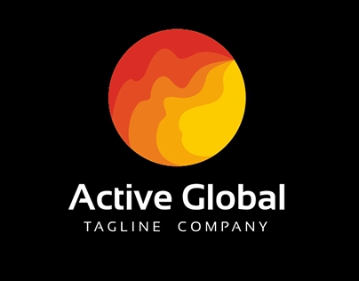 Active Global Logo Template