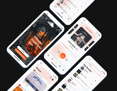 UI/UX Redesign for SoundCloud App