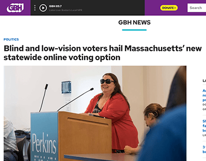Massachusetts’ new statewide online voting option