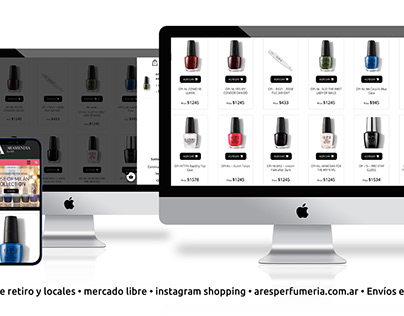 E-commerce Official reseller OPI nails in Argentina