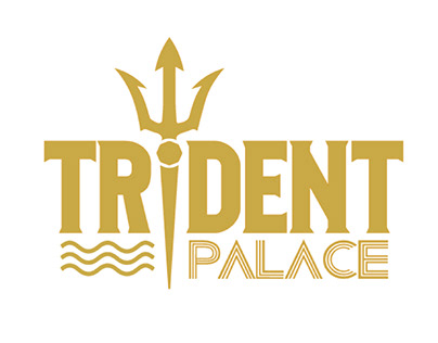 Trident - Fictional Sea Food Restaurant Logo & Typeface